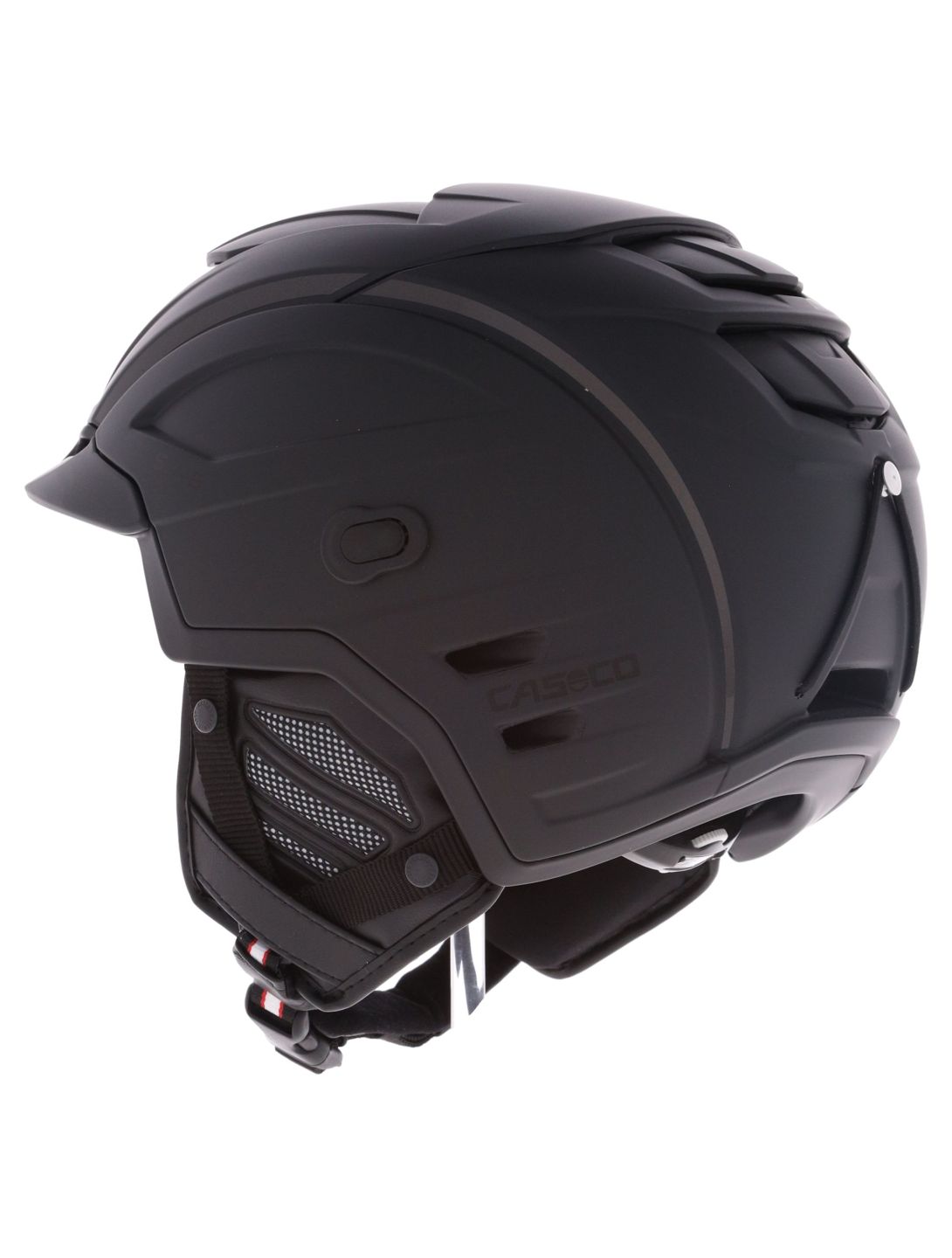 Casco, SP-6 casque de ski avec visière unisexe Raven Black noir 