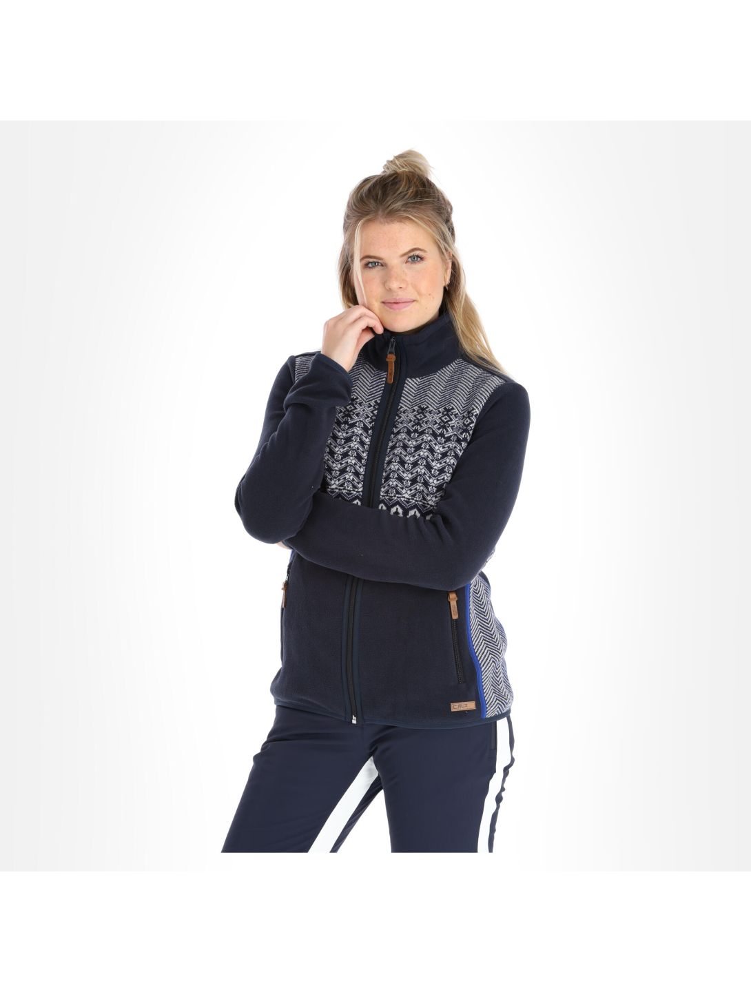 CMP, 30J2526 gilet femmes bleu 