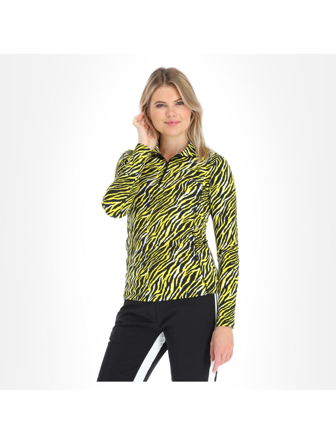 CMP, 30L1306 pull de ski femmes jaune, noir 