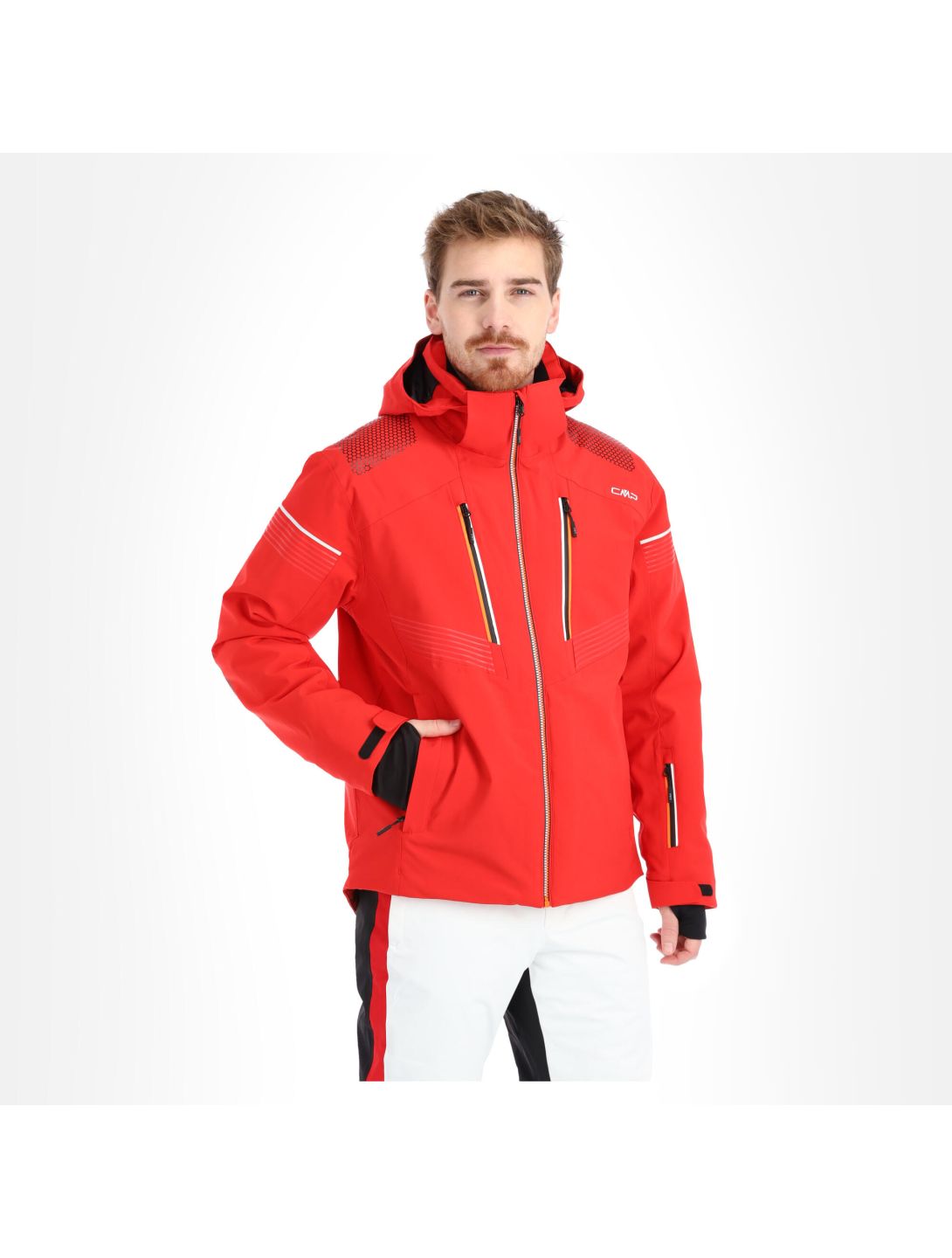 CMP, 30W0277 veste de ski hommes ferrari rouge 