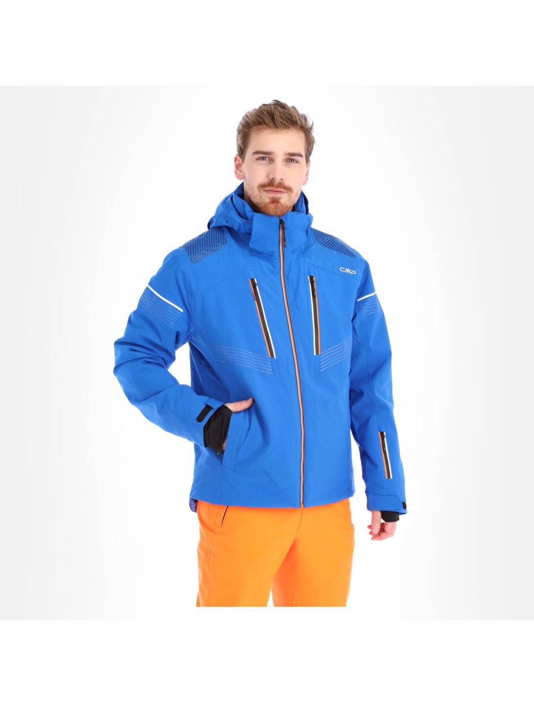 CMP, 30W0277 veste de ski hommes royal bleu 