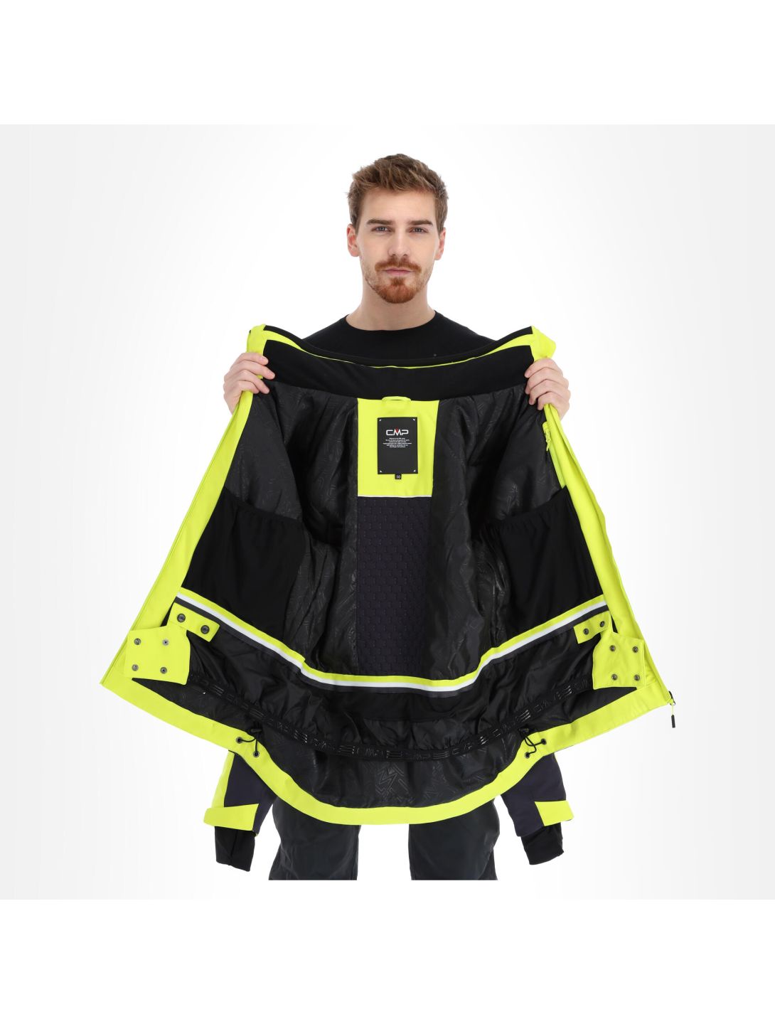 CMP, 30W0297 veste de ski hommes sulfur jaune 