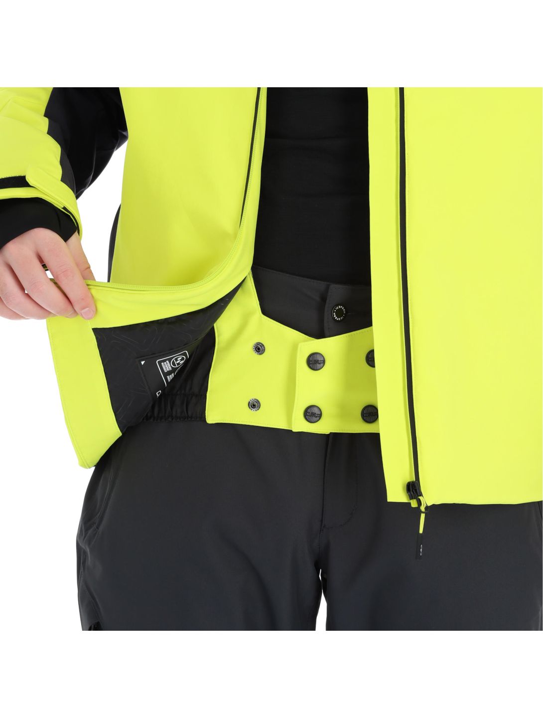 CMP, 30W0297 veste de ski hommes sulfur jaune 