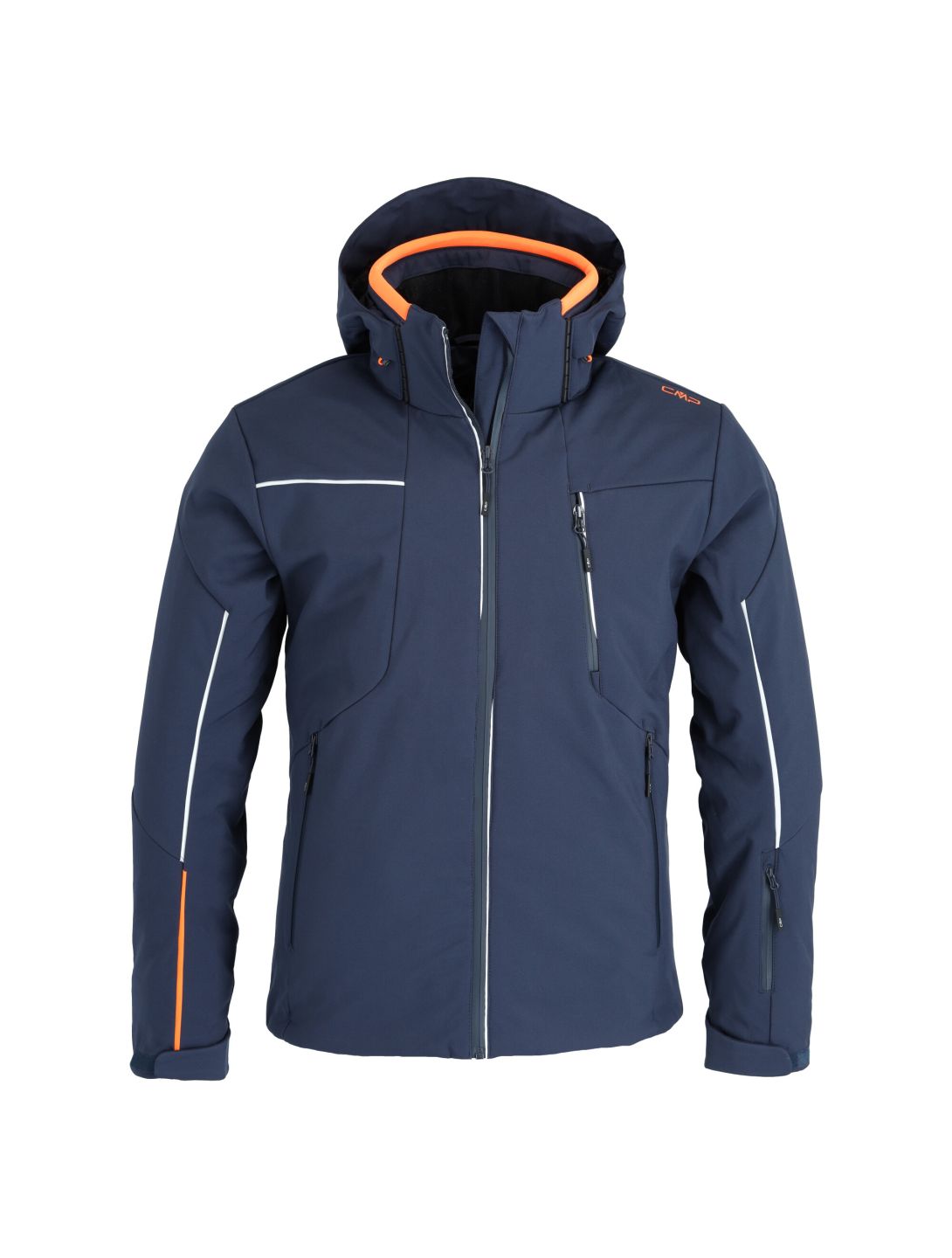 CMP, 30W0317 veste de ski softshell hommes navy bleu 