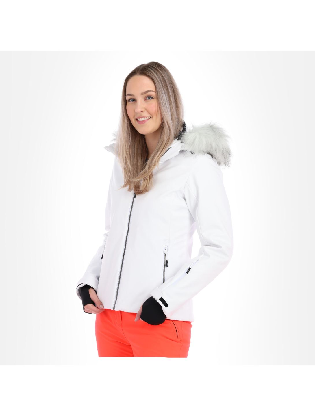 CMP, 30W0586F veste de ski femmes blanc 