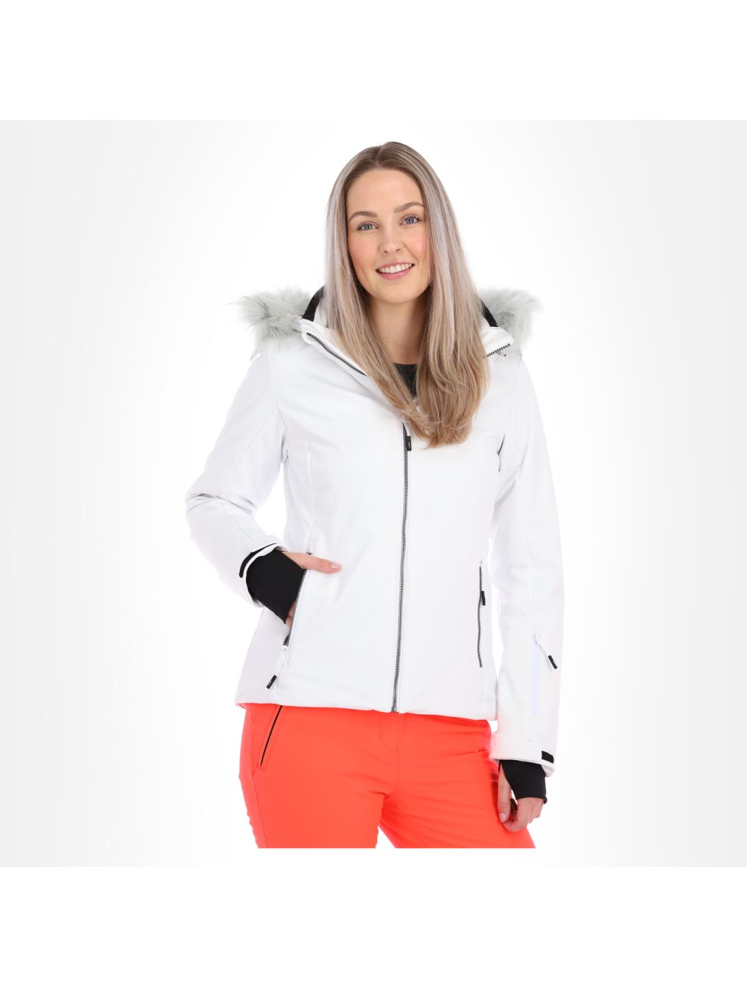 CMP, 30W0586F veste de ski femmes blanc 