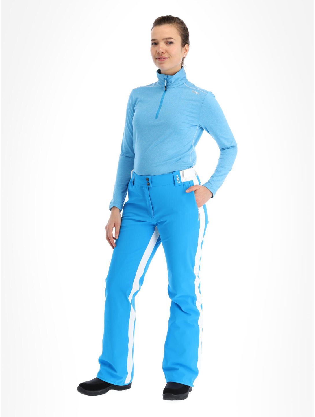 CMP, 30W0806 pantalon de ski femmes turquioise bleu 