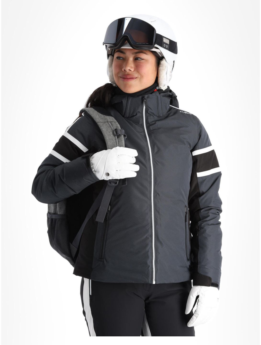 CMP, 31W0056 veste de ski femmes titanio gris 