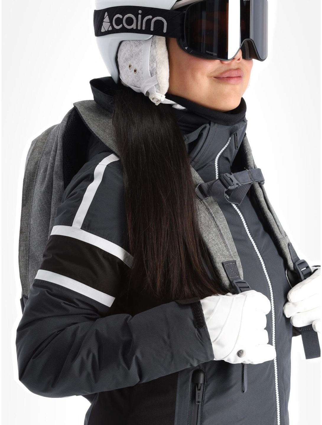 CMP, 31W0056 veste de ski femmes titanio gris 