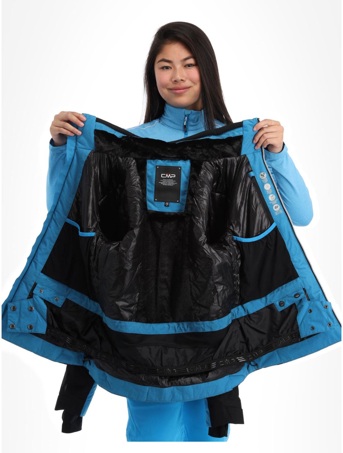 CMP, 31W0056 veste de ski femmes turquioise bleu 