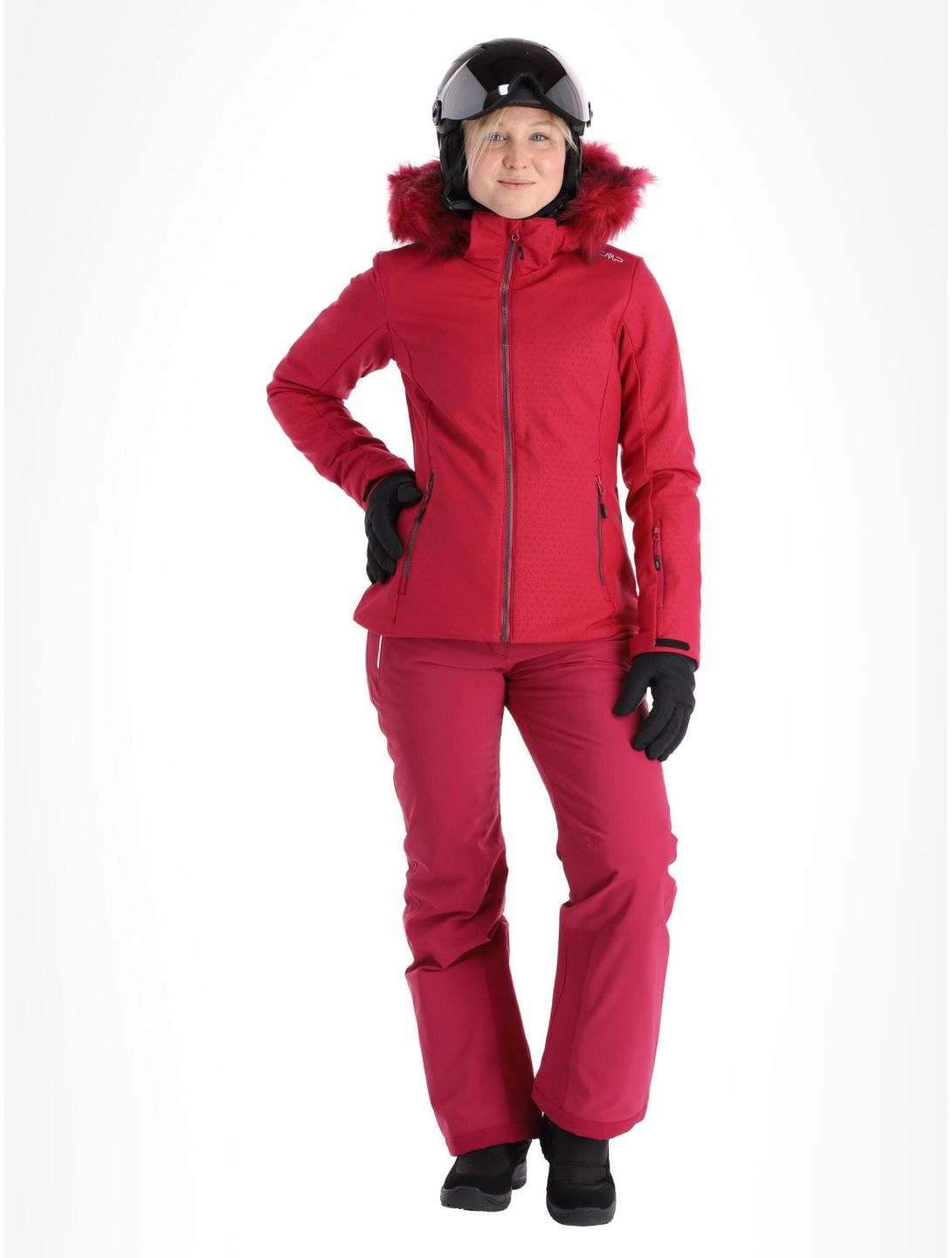 CMP, 31W0196F veste de ski femmes sangria violet 