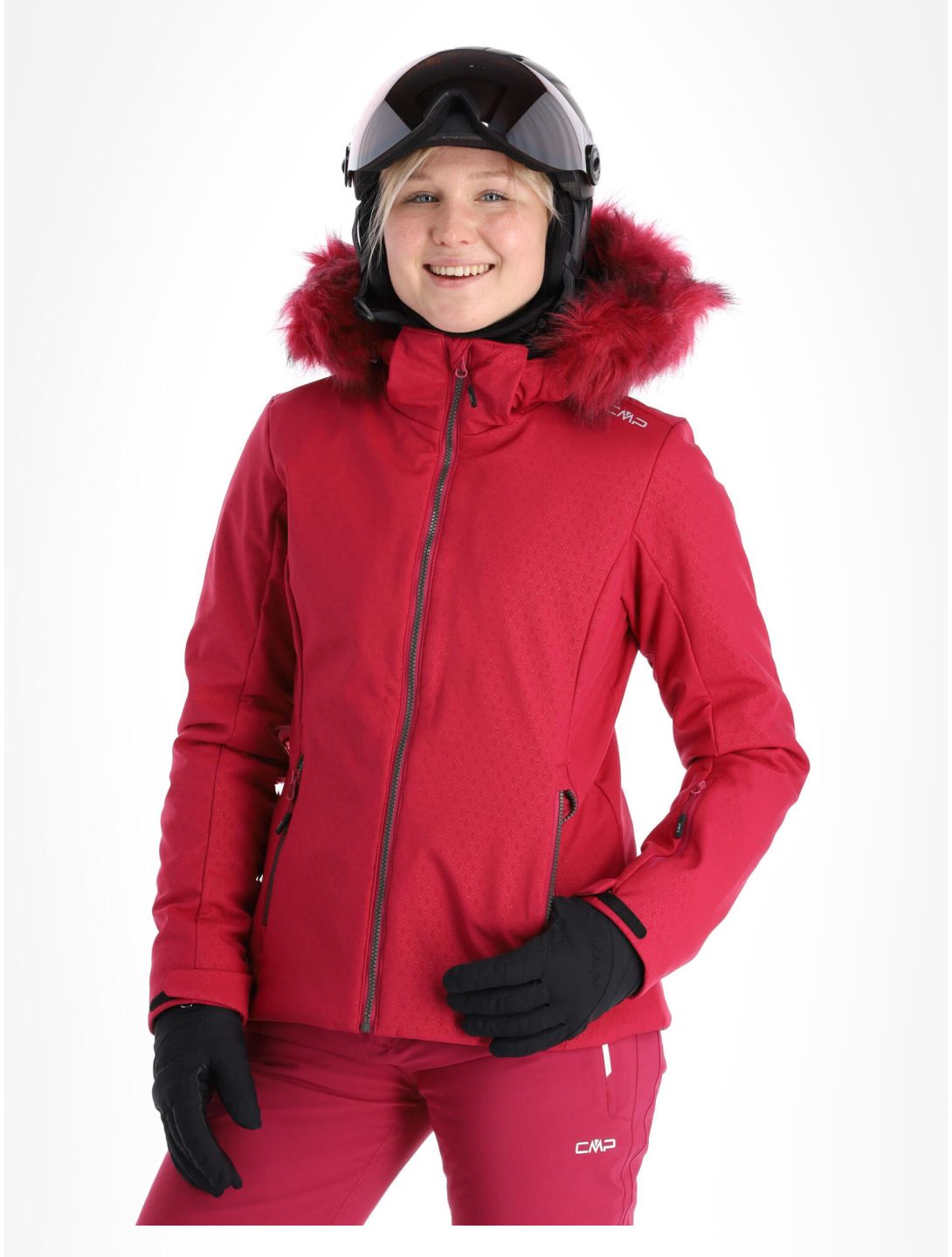 CMP, 31W0196F veste de ski femmes sangria violet 