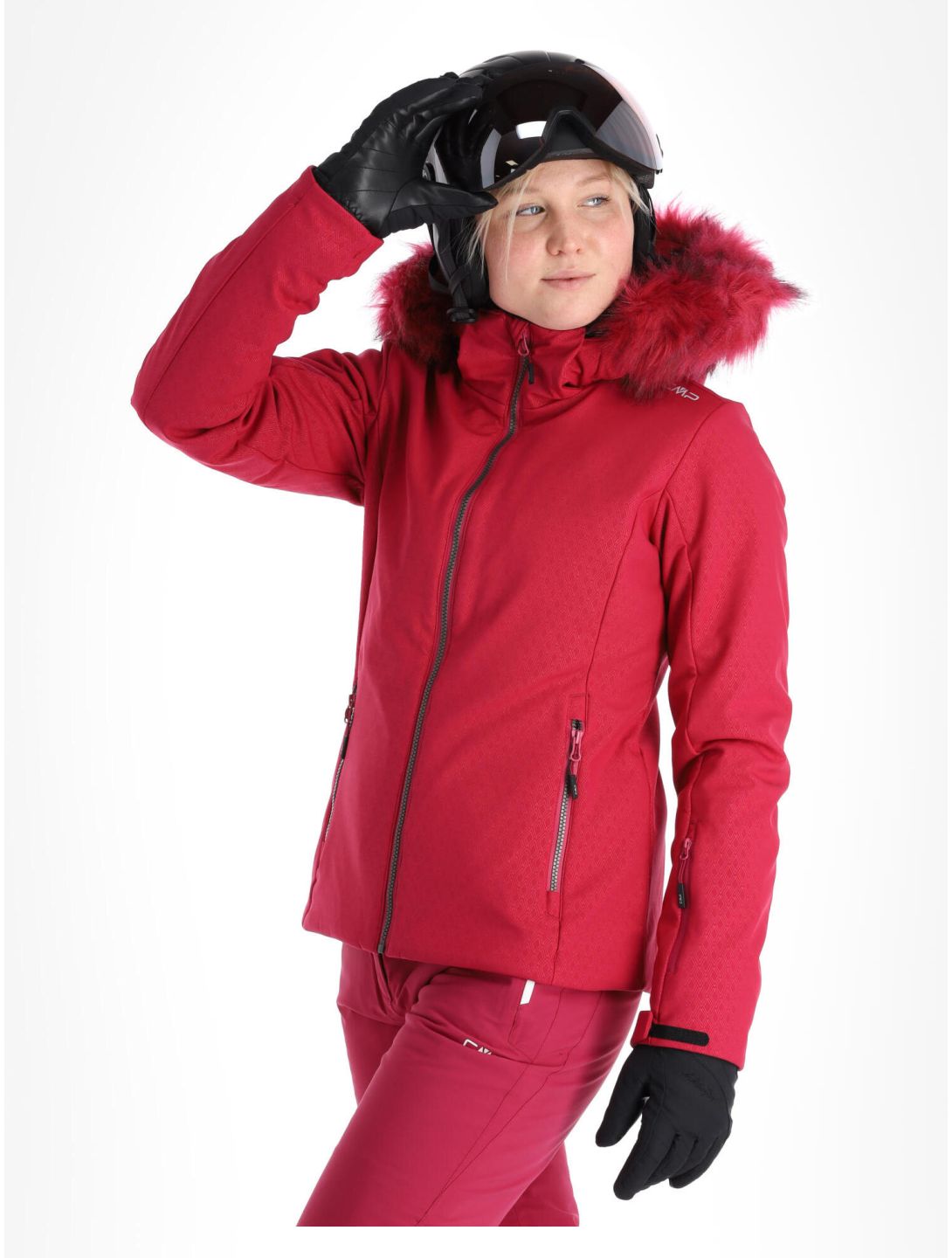 CMP, 31W0196F veste de ski femmes sangria violet 