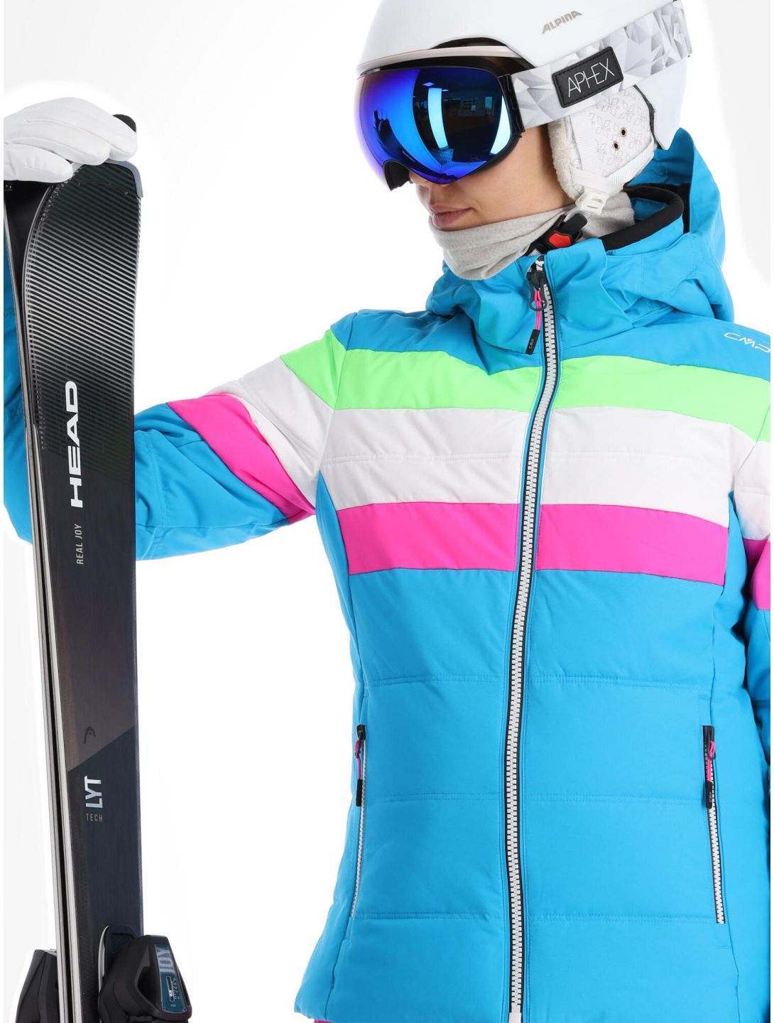 CMP, 31W0246 veste de ski femmes turquioise bleu 