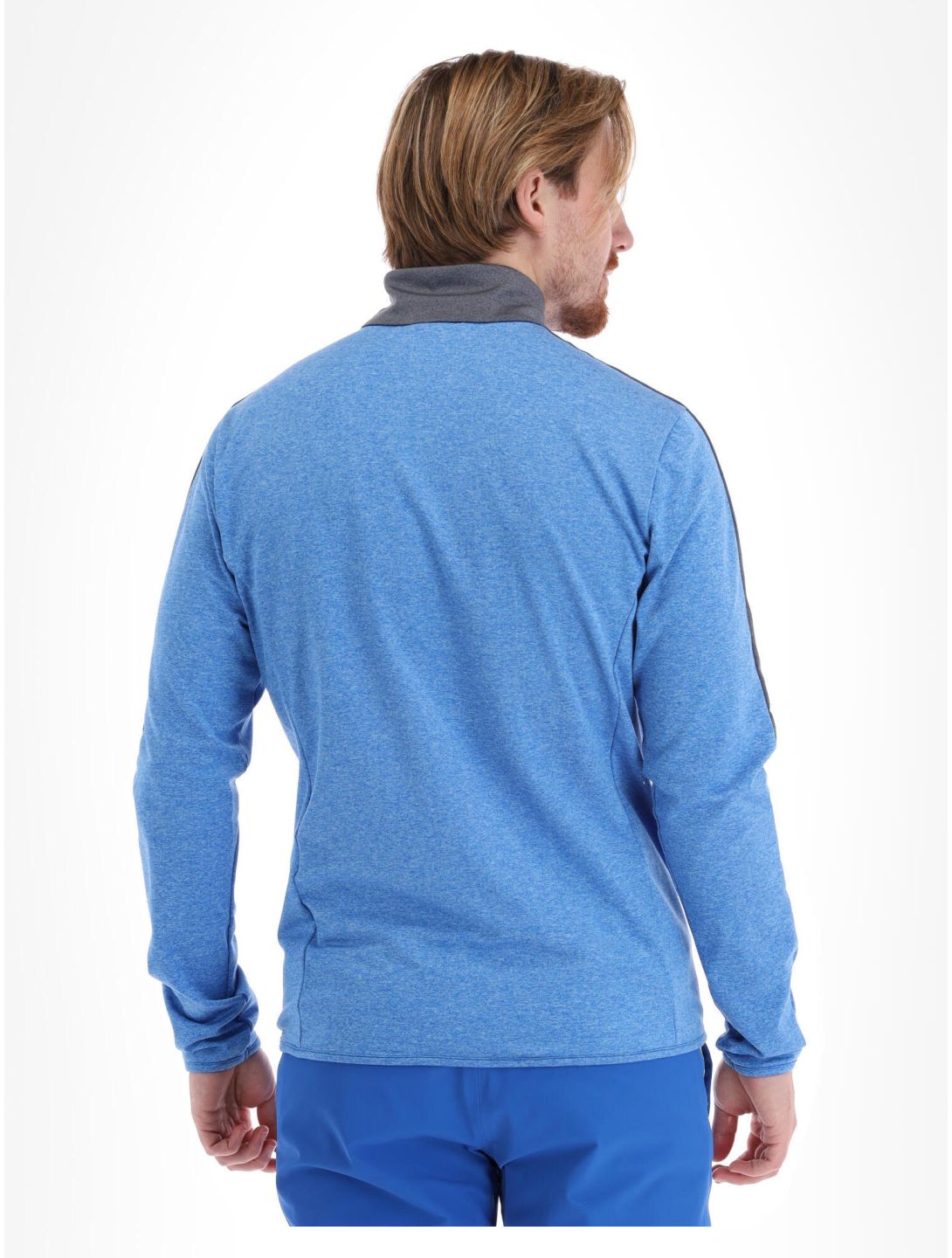 CMP, 32L0197 pull de ski hommes melange royal bleu 