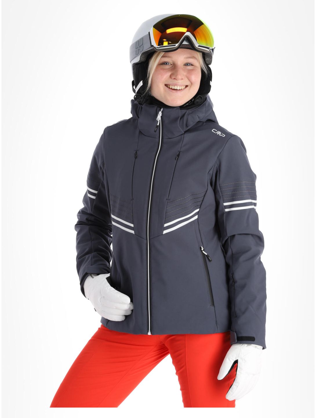 CMP, 32W0226 veste de ski femmes titanio gris 