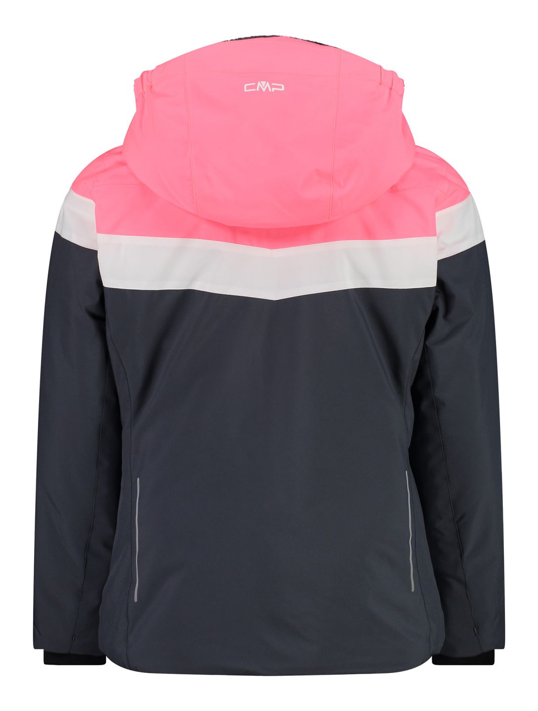 CMP, 33W0215 veste de ski enfants Titanium gris, rose 