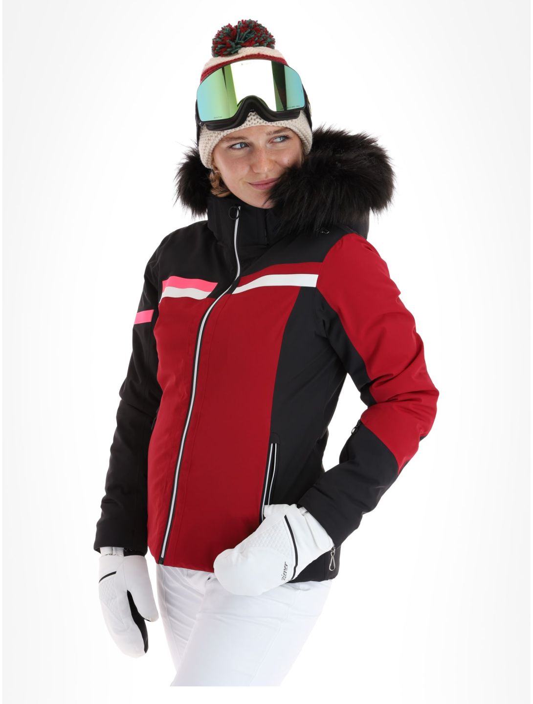 CMP, 33W0296F veste de ski femmes Anemone noir, violet 