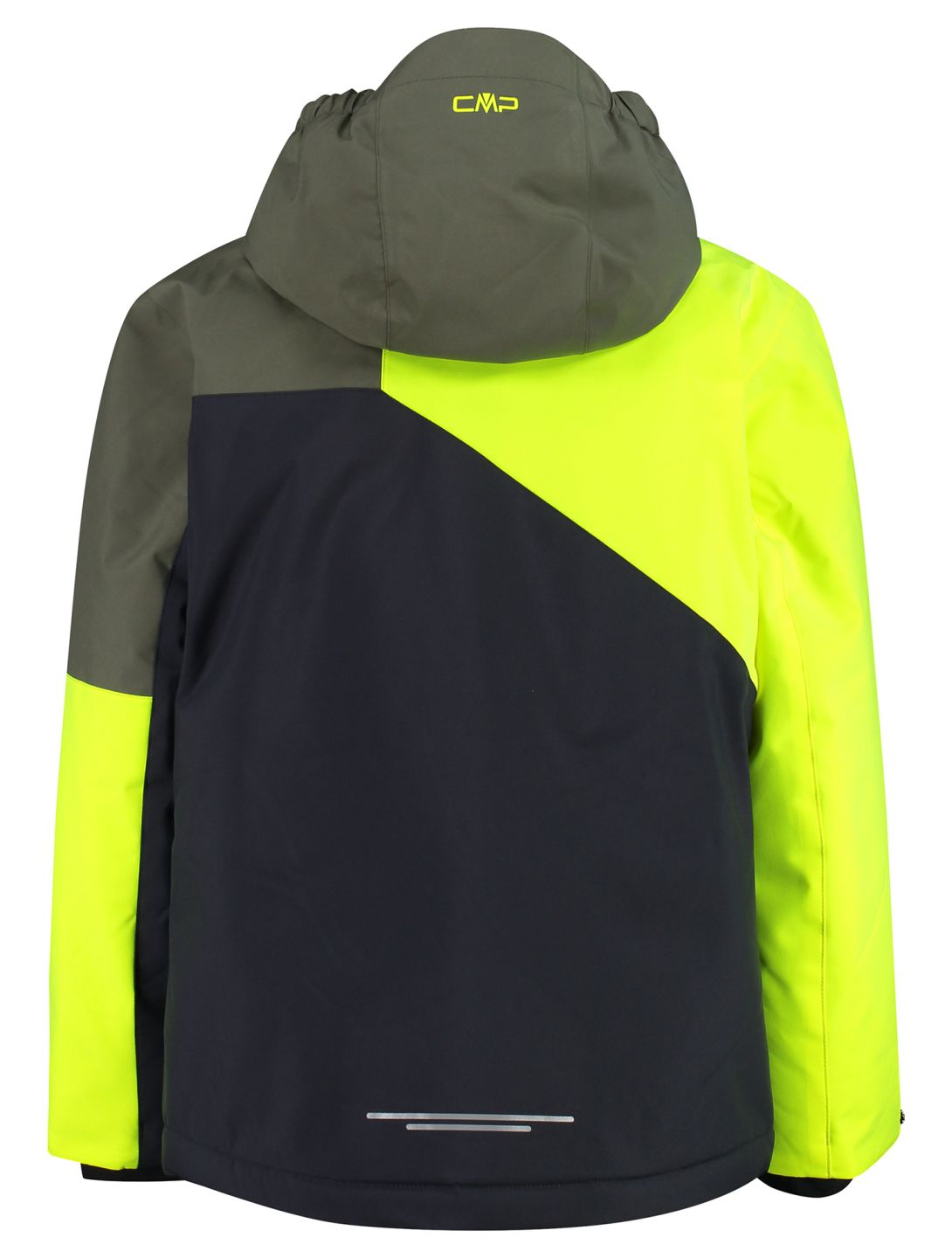 CMP, 33W0624 veste de ski enfants Anthracite / Yellow Fluo gris, jaune 