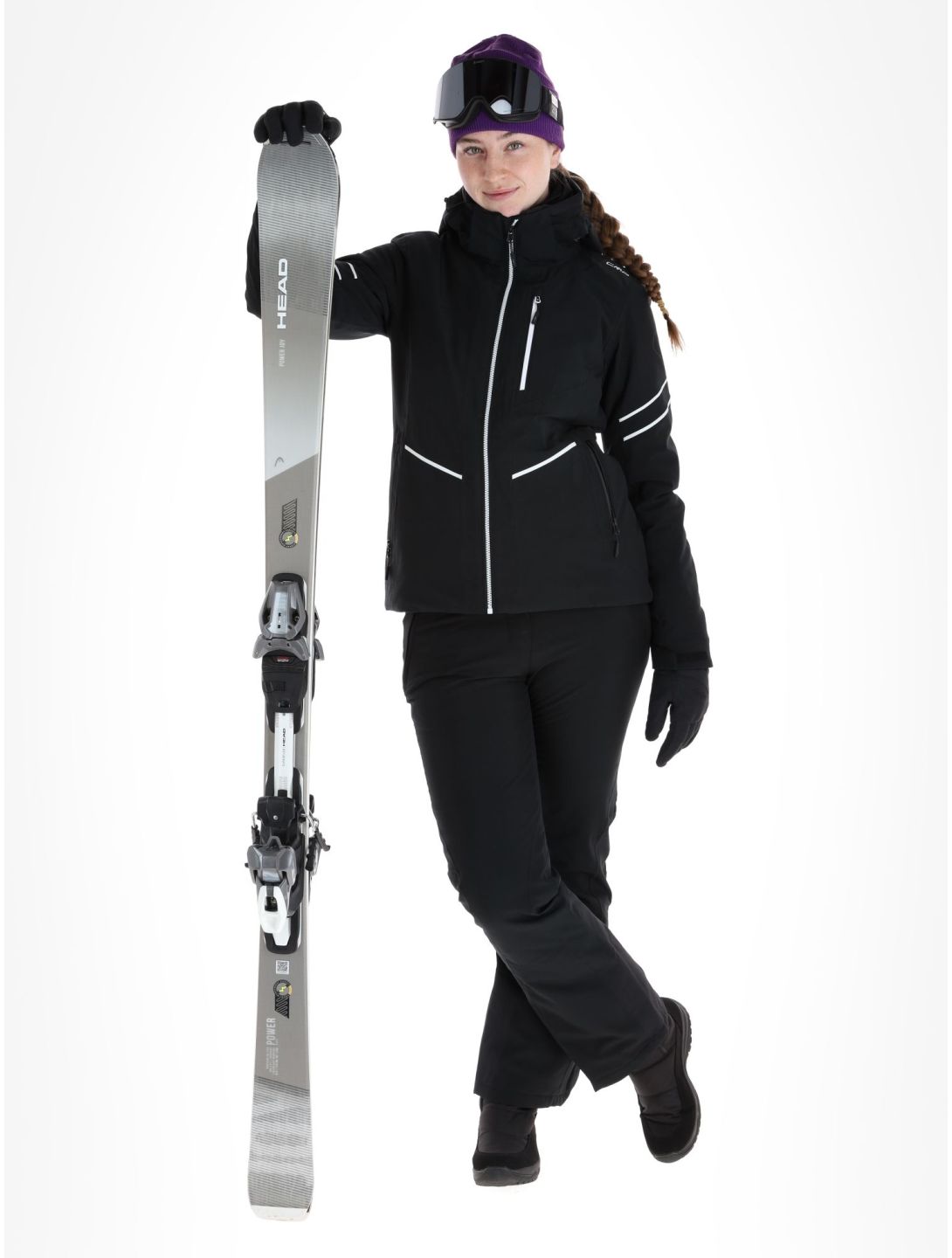 CMP, 33W0666 veste de ski femmes Black noir 