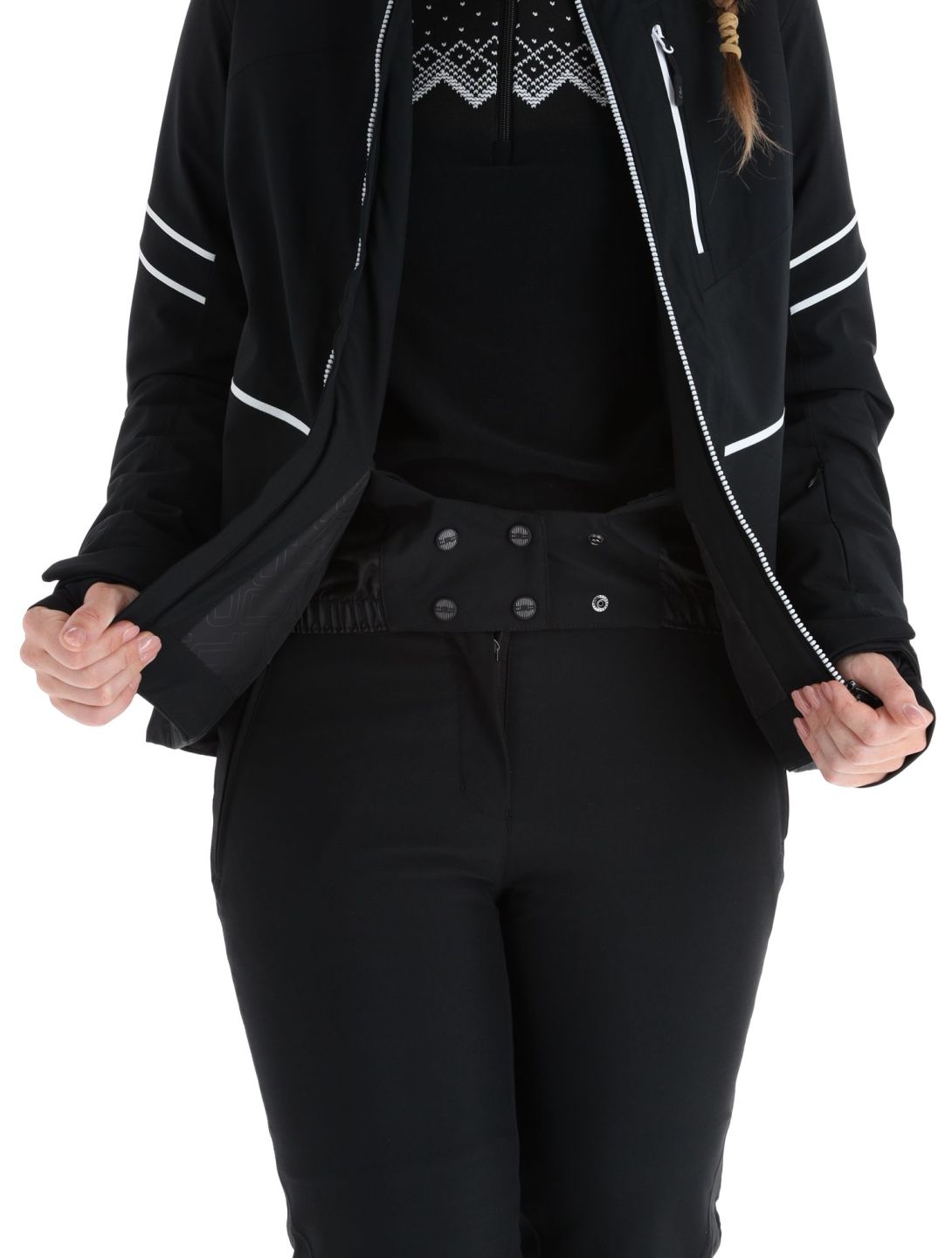 CMP, 33W0666 veste de ski femmes Black noir 