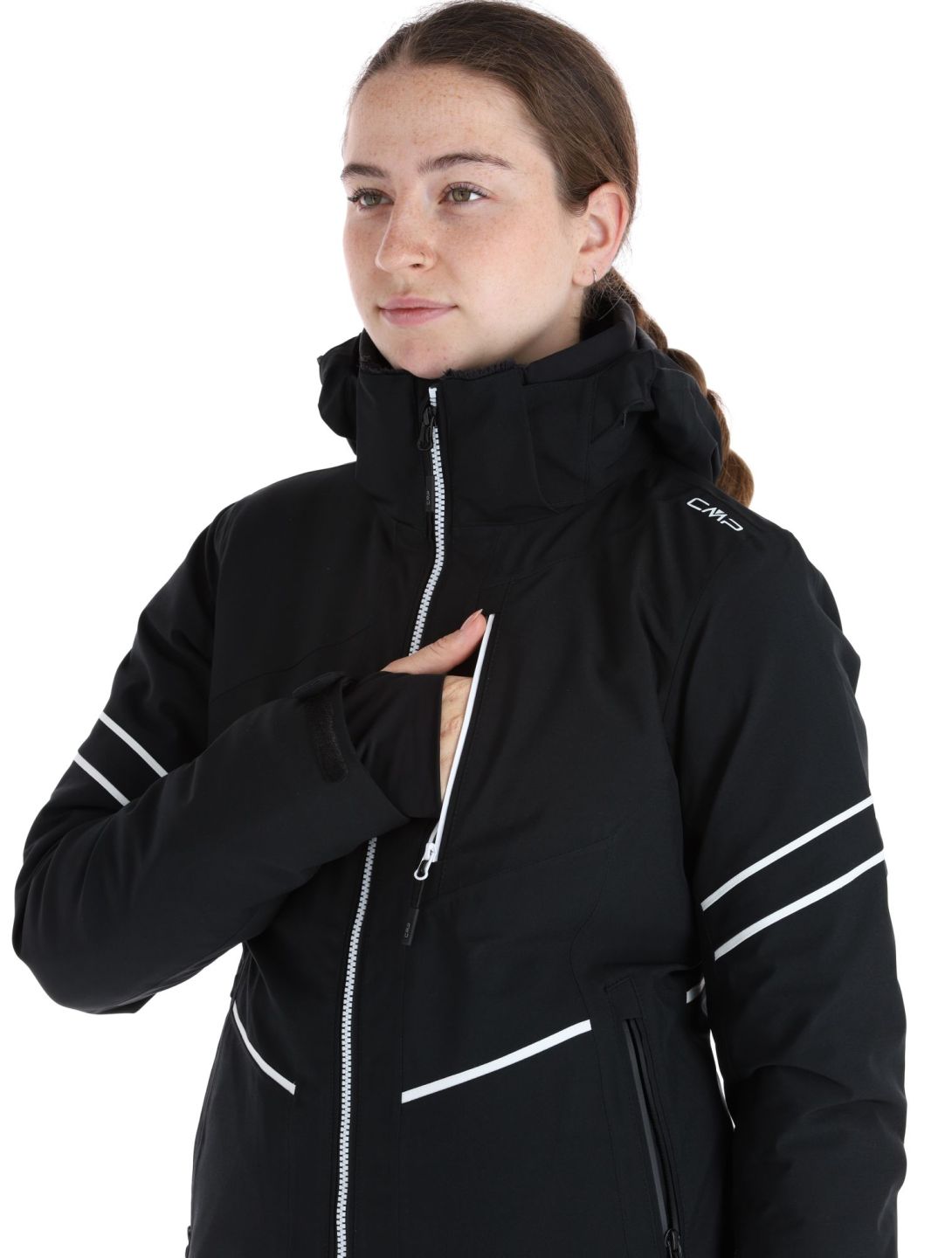 CMP, 33W0666 veste de ski femmes Black noir 