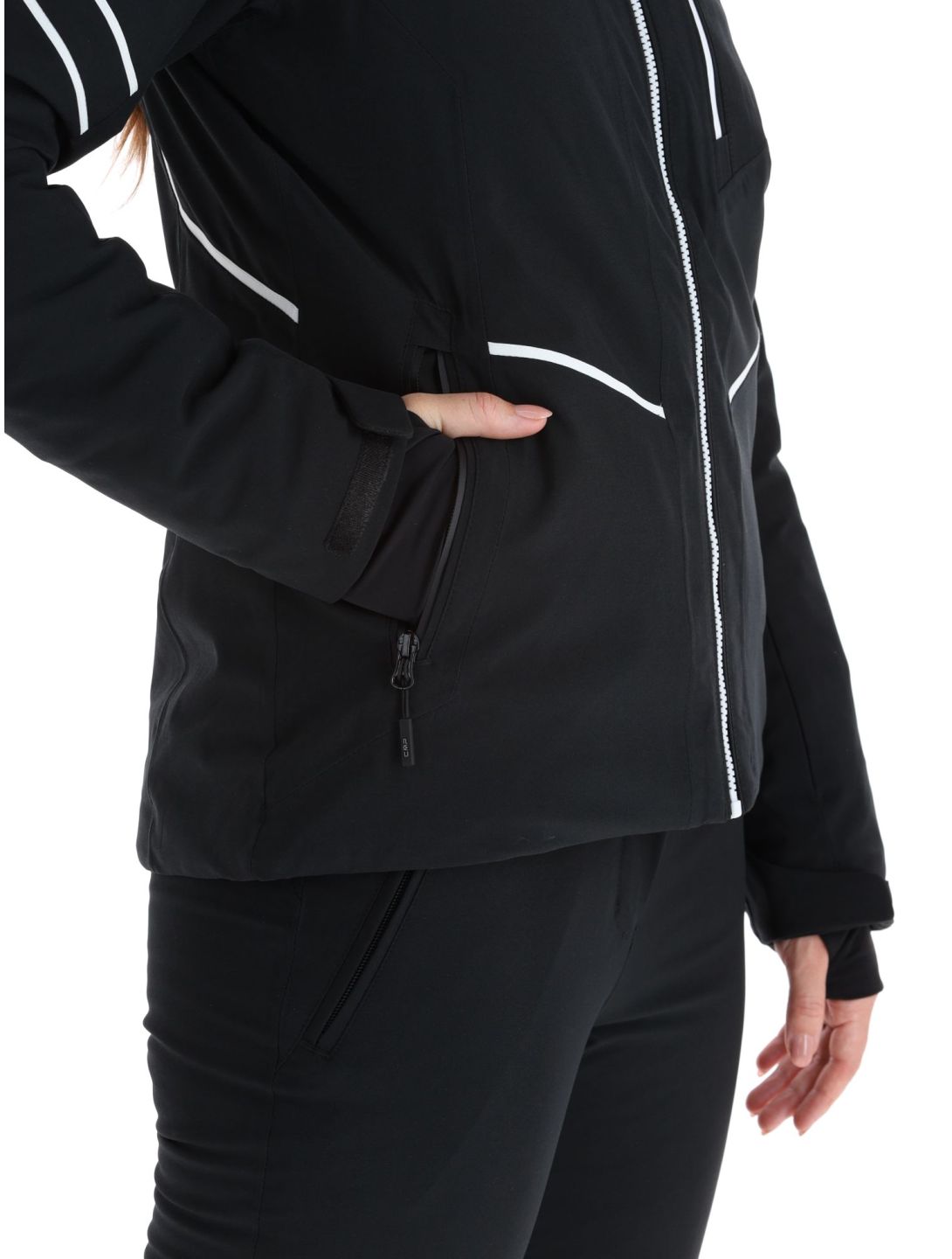 CMP, 33W0666 veste de ski femmes Black noir 