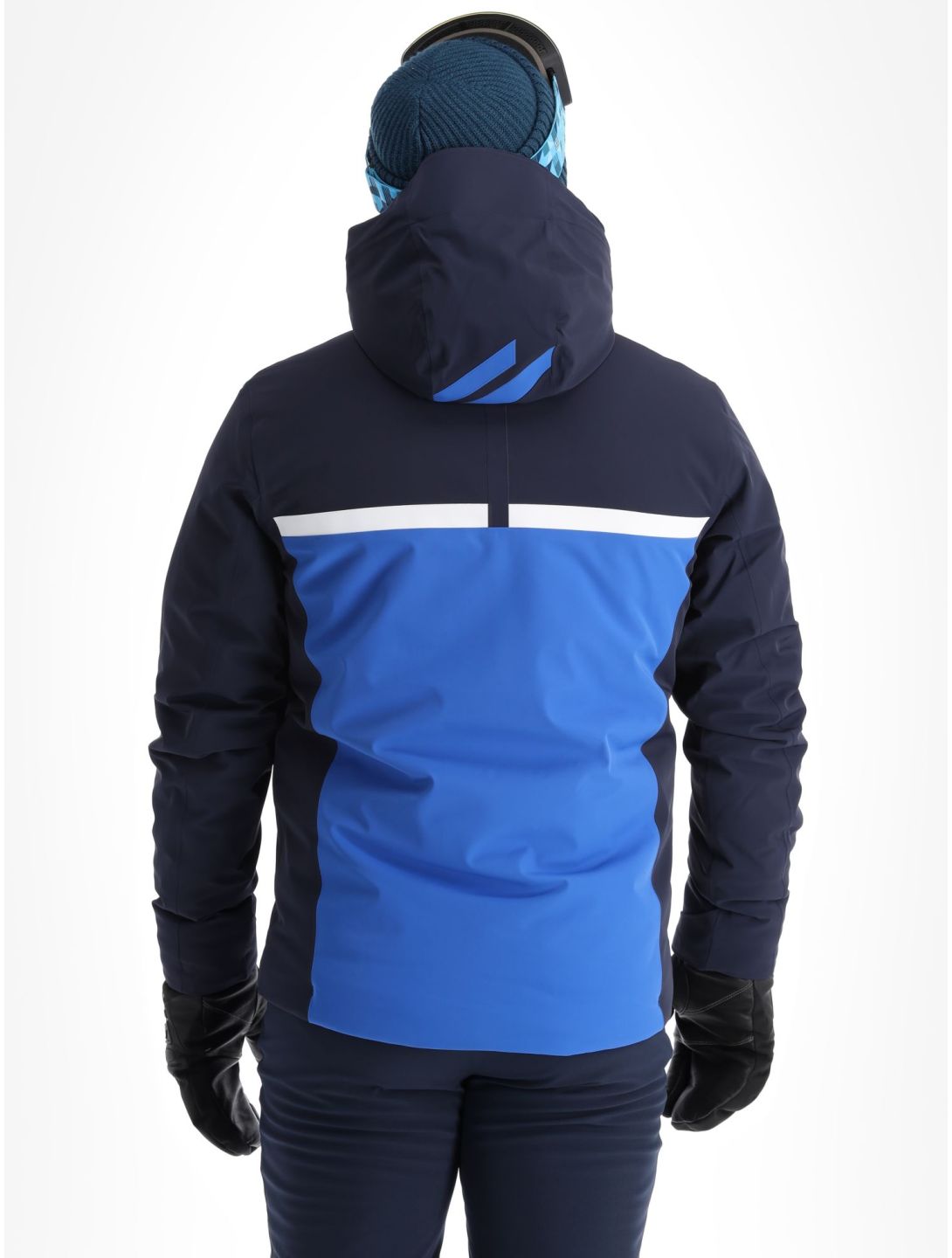 CMP, 33W0747 veste de ski hommes Royal bleu, noir 