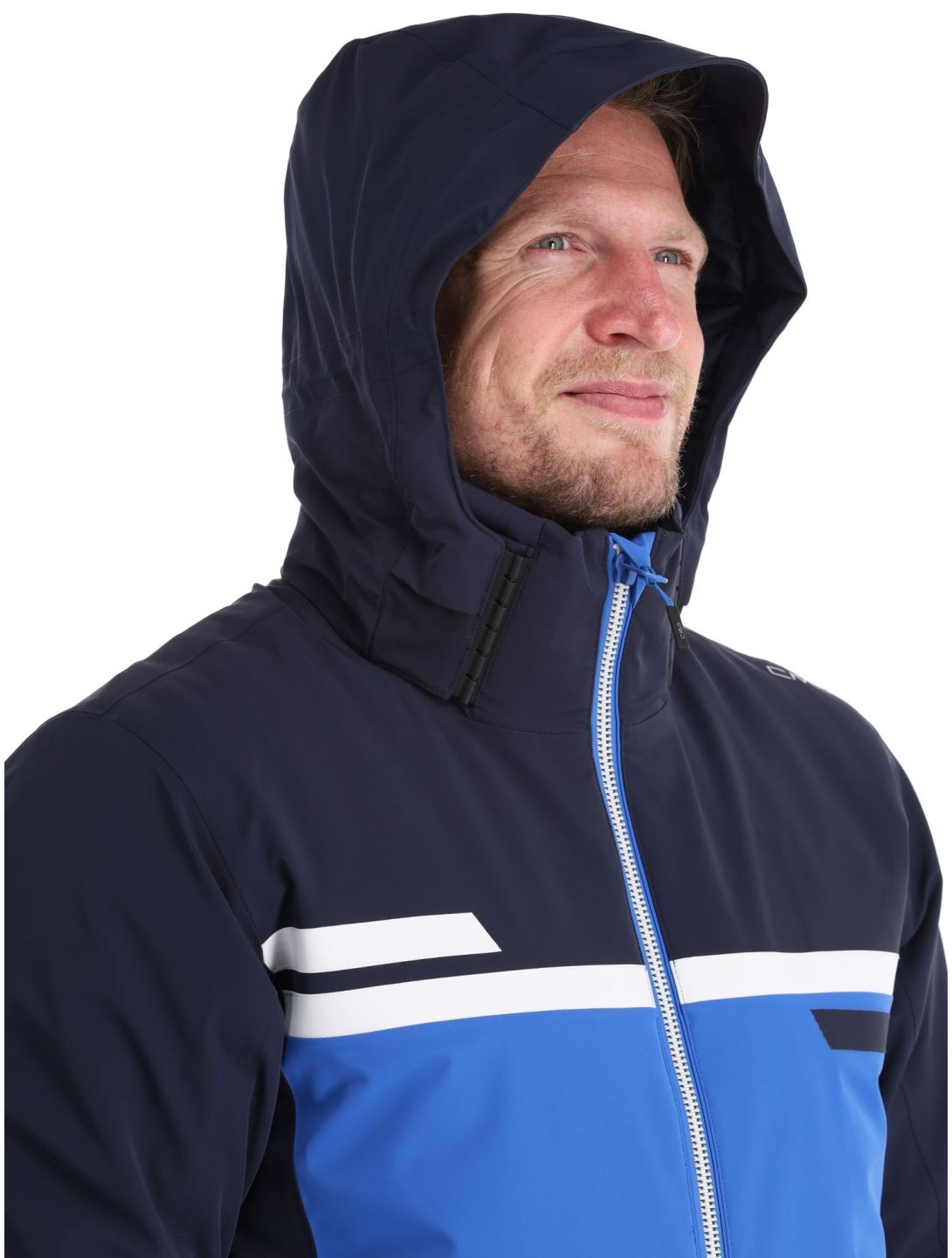 CMP, 33W0747 veste de ski hommes Royal bleu, noir 