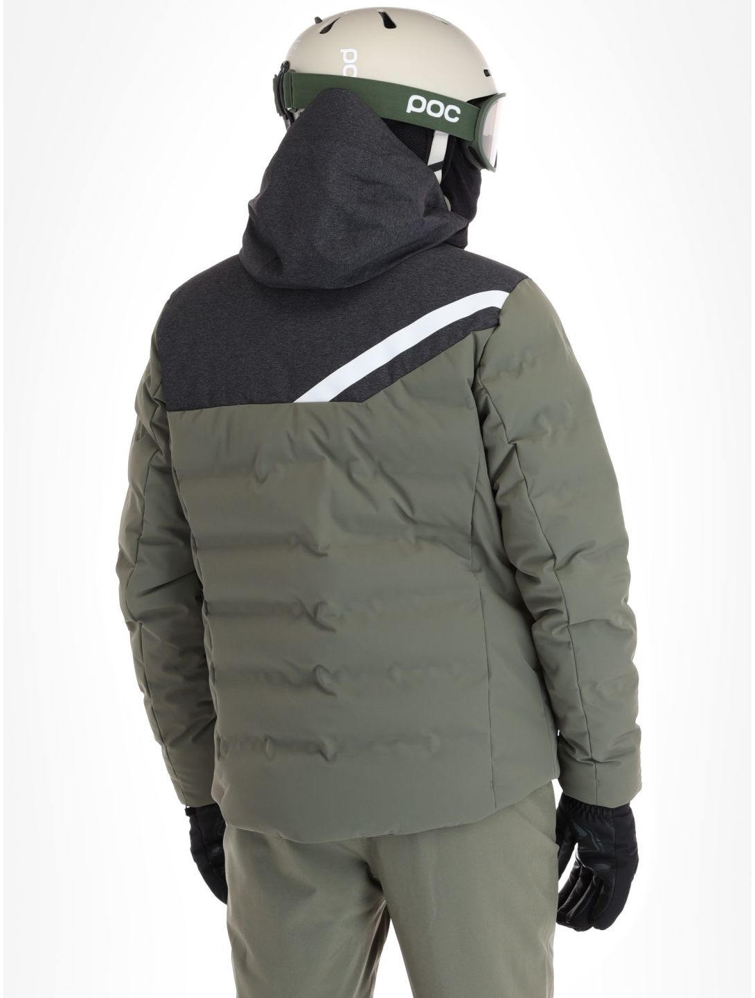 CMP, 33W0767 veste de ski hommes Kaki vert 