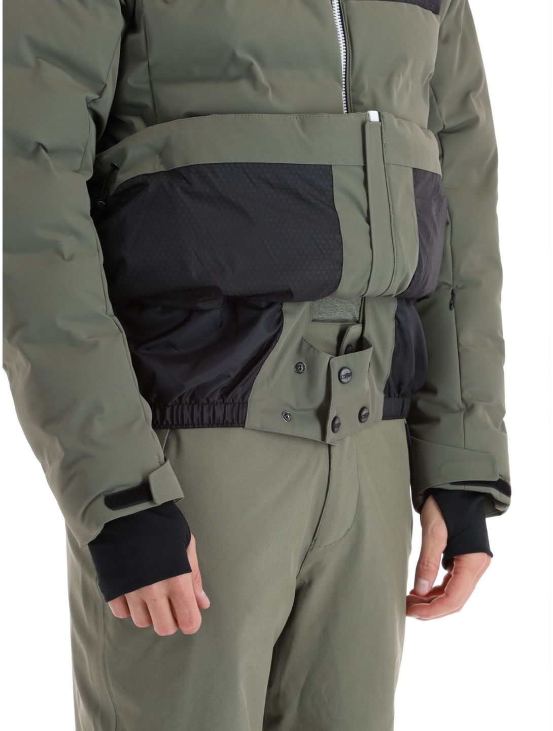 CMP, 33W0767 veste de ski hommes Kaki vert 