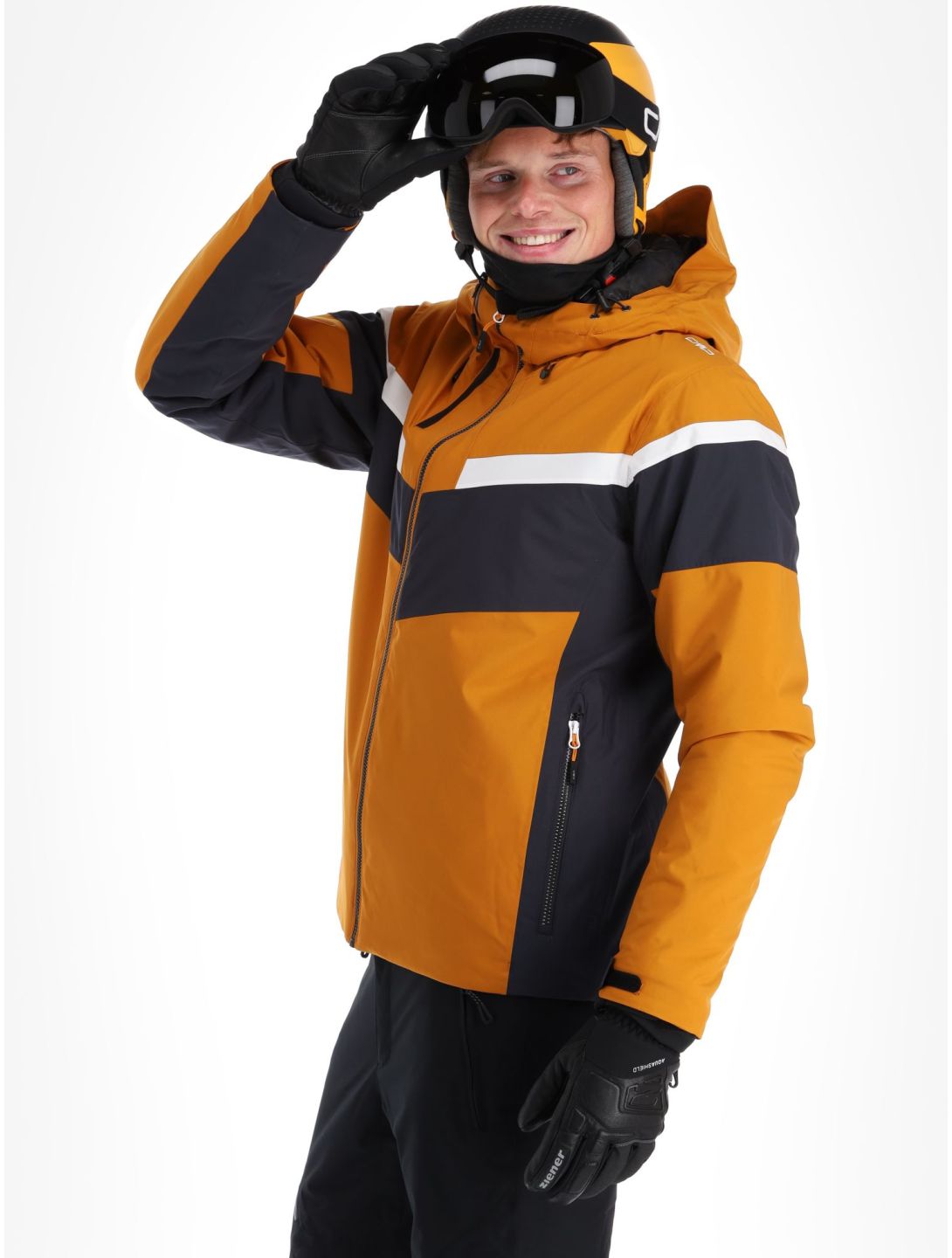 CMP, 33W0827 veste de ski hommes Pumpkin orange 