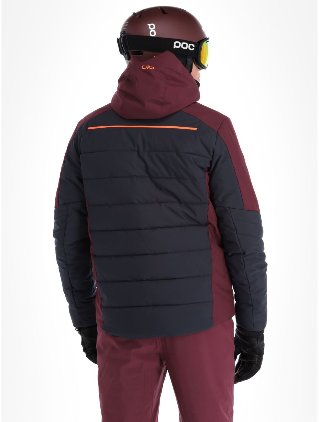 CMP, 33W0837 veste de ski hommes Anthracite gris, violet 