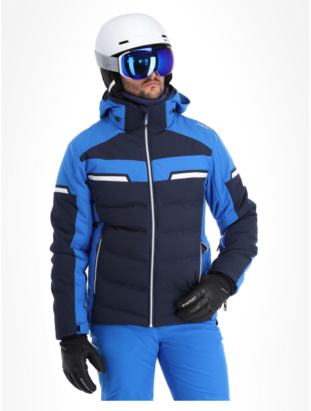 CMP, 33W0887 veste de ski hommes Black Blue bleu 