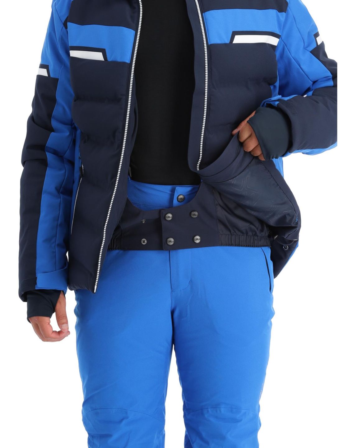 CMP, 33W0887 veste de ski hommes Black Blue bleu 