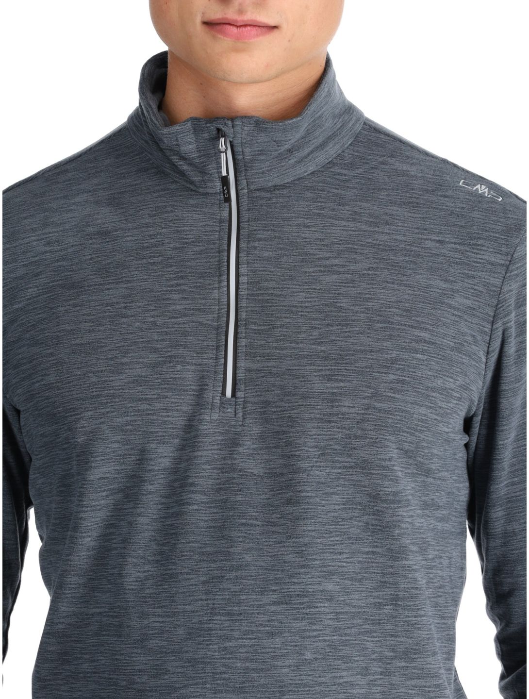 CMP, 34G4897 pull de ski hommes Titanium Melange gris 