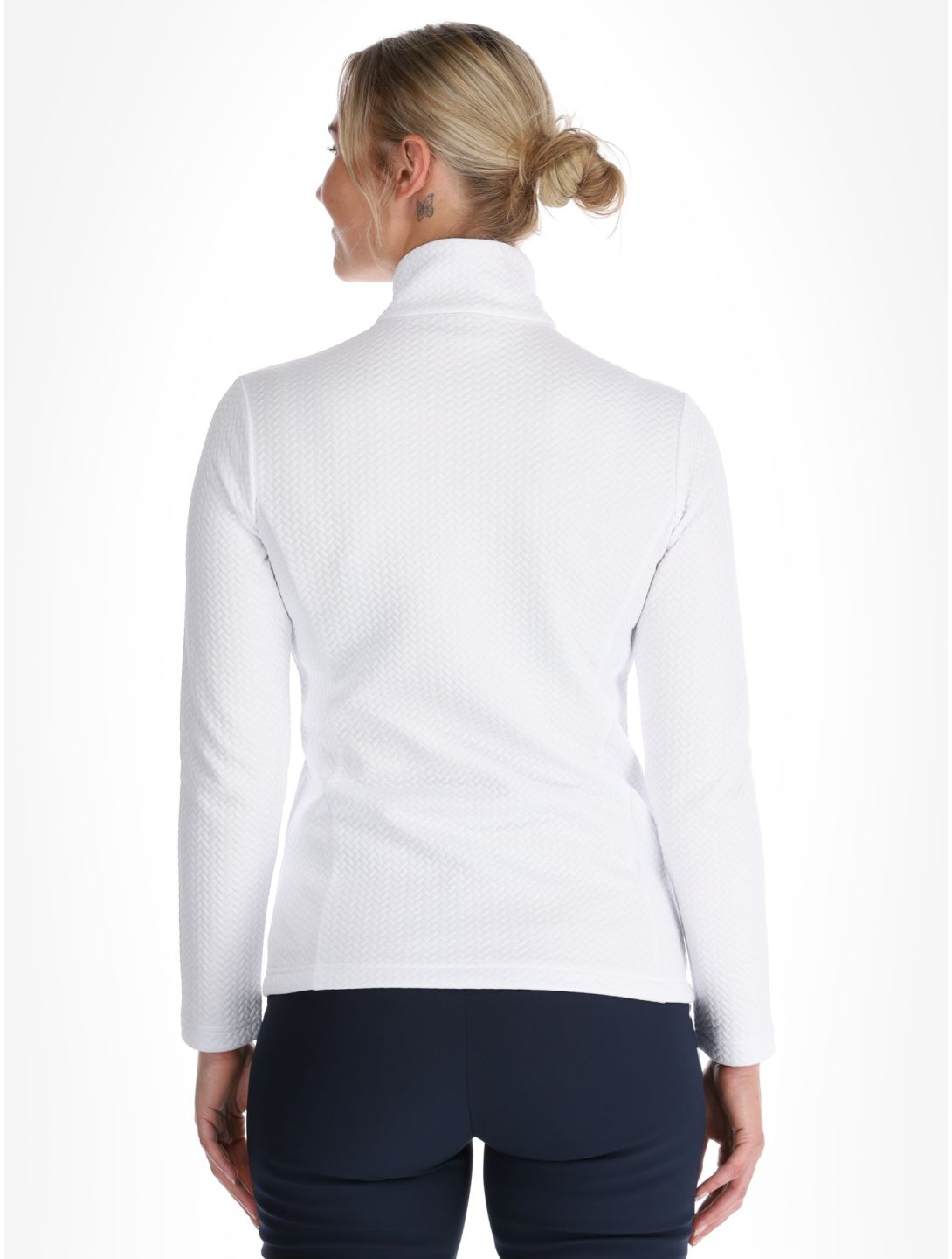 CMP, 34L4226 pull de ski femmes White blanc 