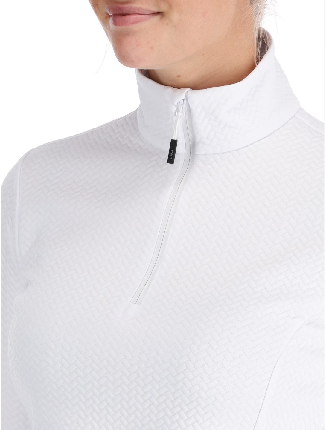 CMP, 34L4226 pull de ski femmes White blanc 