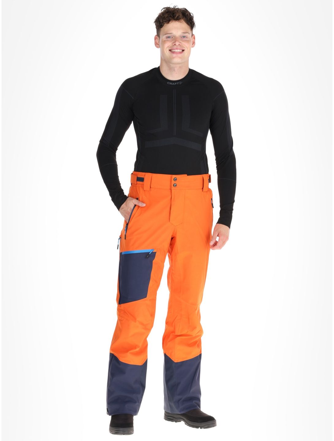 CMP, 34W2027 pantalon de ski hommes Jaffa orange 