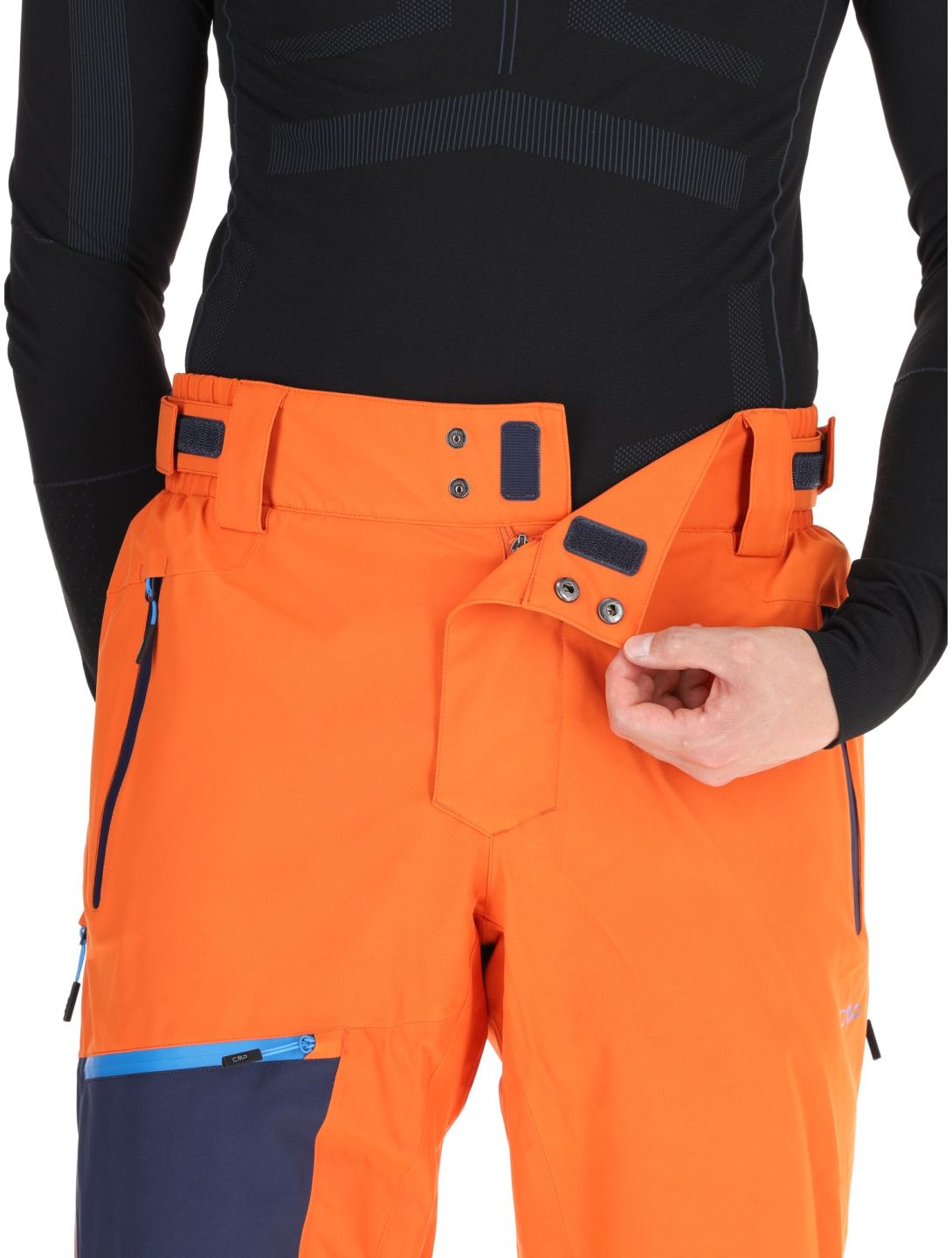 CMP, 34W2027 pantalon de ski hommes Jaffa orange 