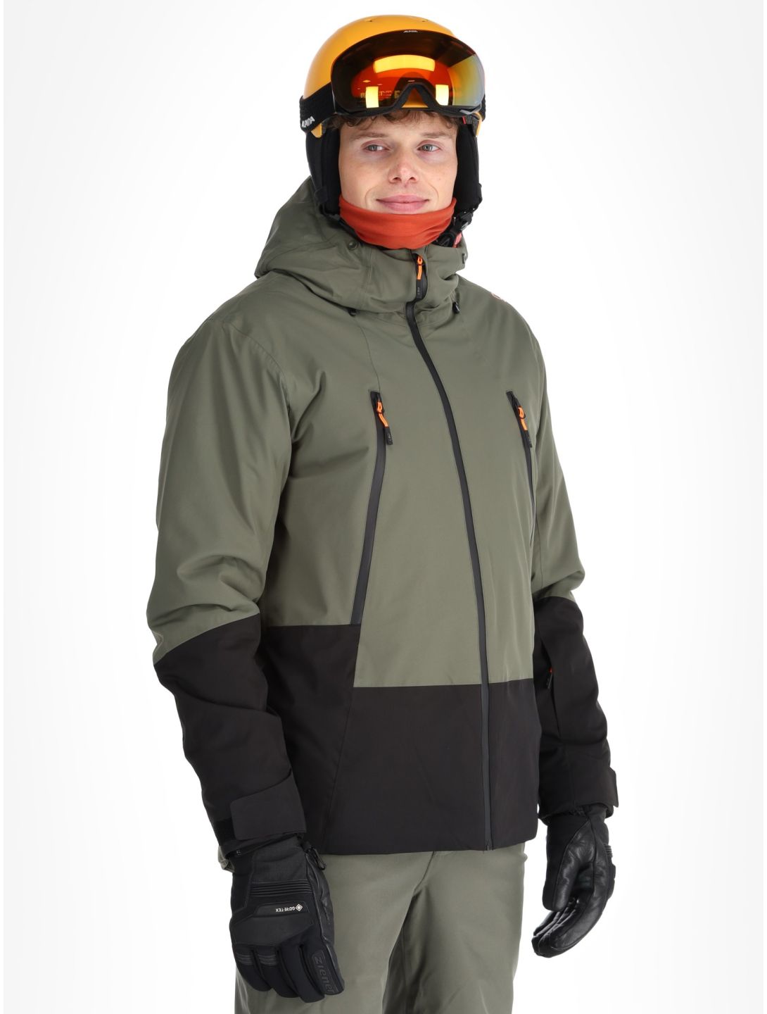 CMP, 34W2037 veste de ski hommes Olive vert 