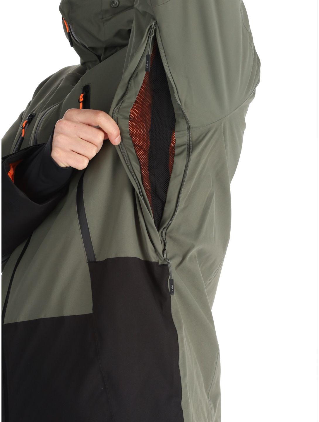 CMP, 34W2037 veste de ski hommes Olive vert 