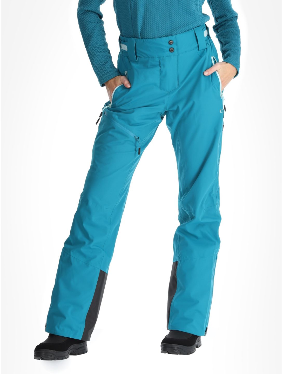 CMP, 34W2046 pantalon de ski femmes Teal vert 