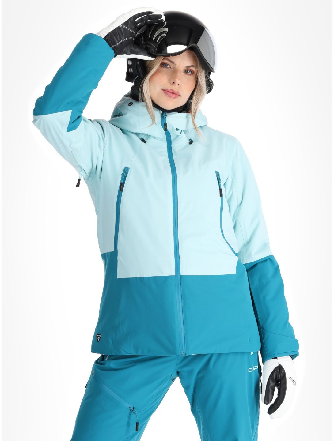 CMP, 34W2506 veste de ski femmes Aqua bleu 