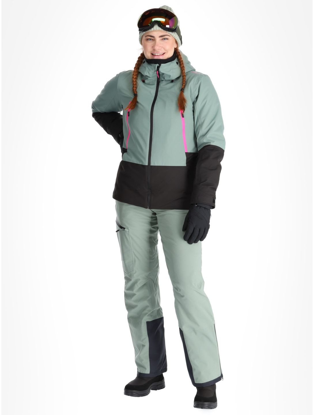 CMP, 34W2506 veste de ski femmes Mineral vert 