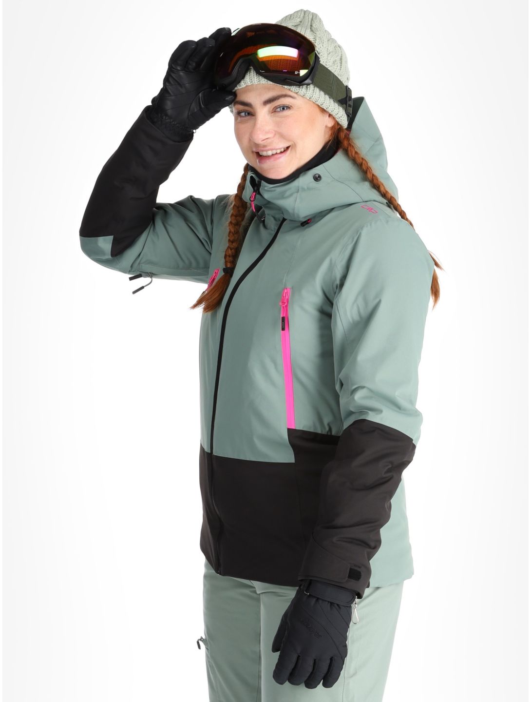 CMP, 34W2506 veste de ski femmes Mineral vert 