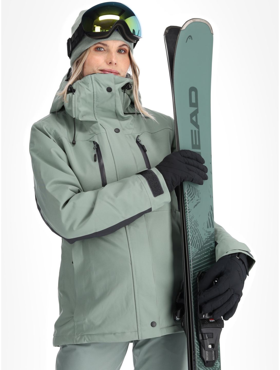 CMP, 34W3926 veste de ski femmes Mineral vert 