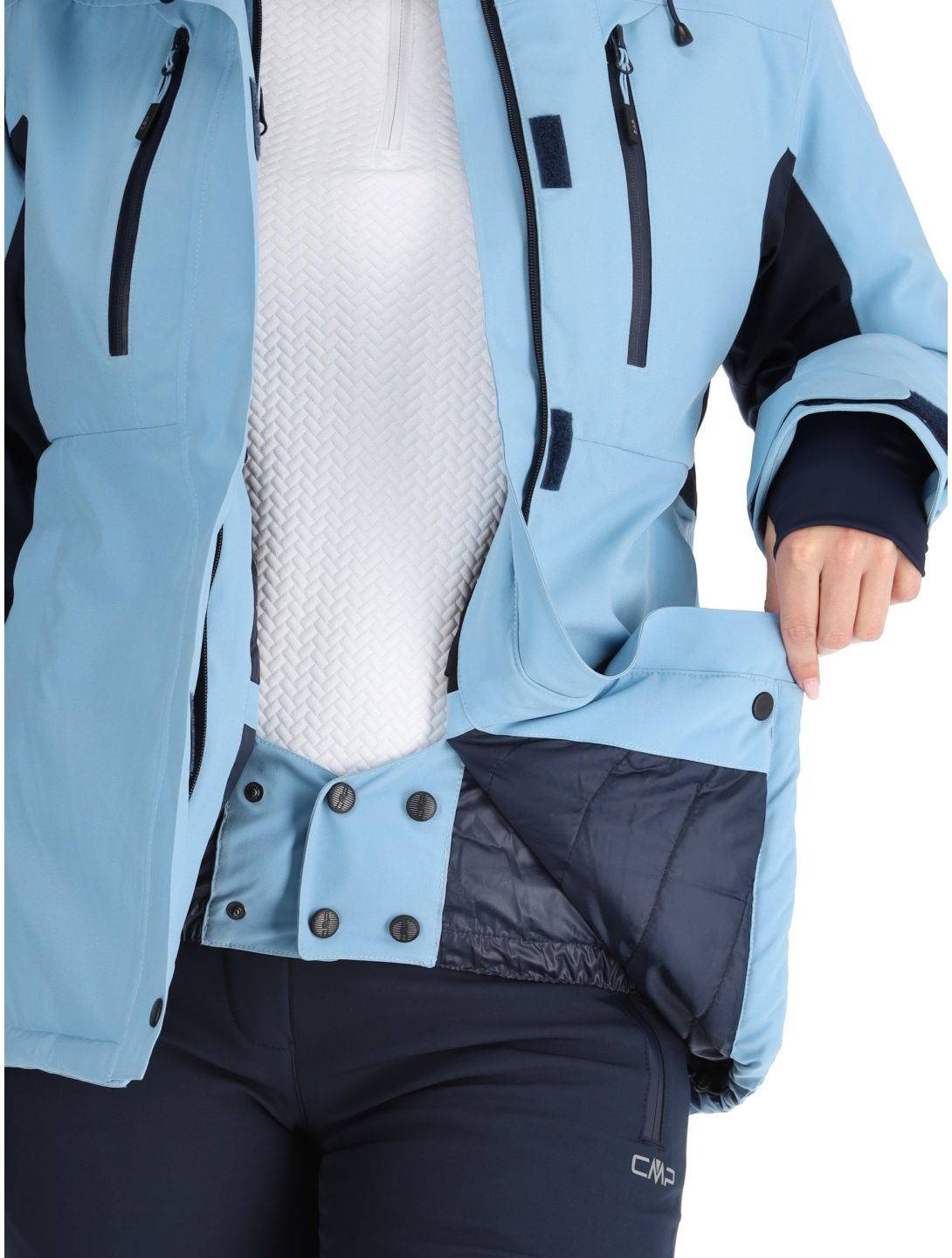 CMP, 34W3926 veste de ski femmes Niagara bleu 