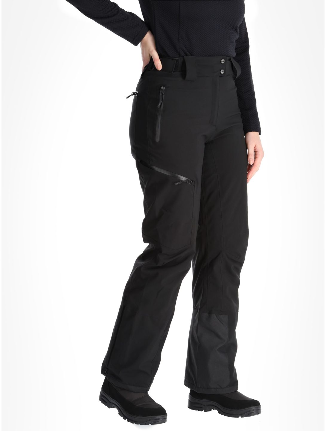 CMP, 34W3946 pantalon de ski femmes Black noir 