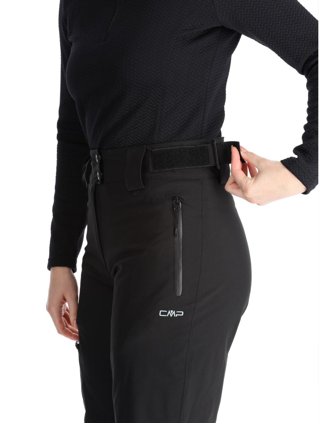 CMP, 34W3946 pantalon de ski femmes Black noir 